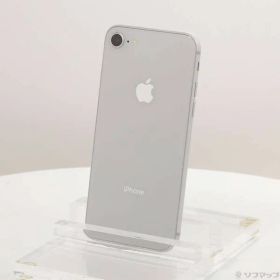 〔中古品〕 iPhone8 64GB シルバー MQ792J／A SIMフリー【344】