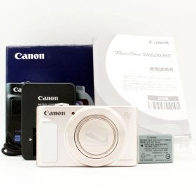 【新品級】CANON PowerShot SX620HS ホワイト#8006