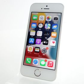【SIMフリー】iPhoneSE 128GB シルバー 電池100％ 北米版SIMフリー