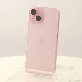 〔中古品〕 iPhone15 256GB ピンク MTMP3J／A SIMフリー【198】