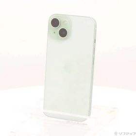 〔中古品〕 iPhone15 256GB グリーン MTMT3J／A SIMフリー【198】