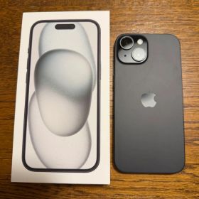 Apple iPhone 15 ブラック本体 128GB SIMフリー