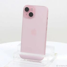 〔中古品〕 iPhone15 128GB ピンク MTMJ3J／A SIMフリー【377】
