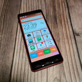 かんたんスマホ2 A001KC レッド 美品