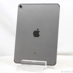 〔中古品〕 iPad Pro 11インチ 512GB スペースグレイ MU1F2J／A SIMフリー【352】