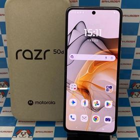 motorola razr 50d 8GB/256GB ホワイトマーブル M-51E docomo版