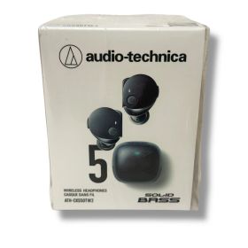 【新品未開封】オーディオテクニカ ATH-CKS50TW2 BK(E) ワイヤレスイヤホン Bluetooth 5.3 ノイズキャンセリング オリジナルステッカー付き
