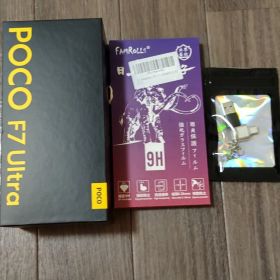 POCO F7 Ultra 本体 イエロー&おまけ。