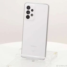 〔中古品〕 Galaxy A53 5G 128GB オーサムホワイト SCG15 au SIMフリー【368】