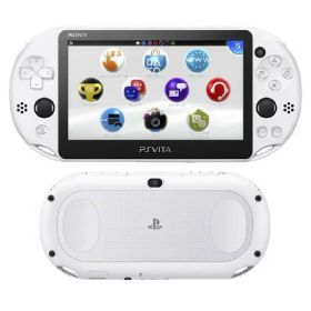 【中古・箱説あり・付属品あり・傷なし】PlayStation Vita Wi−Fiモデル PCH−2000ZA22 グレイシャー・ホワイトPSVita ゲーム機本体