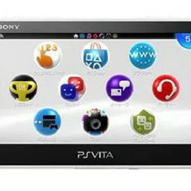 【中古・箱説あり・付属品あり・傷なし】PlayStation Vita Starter Kit グレイシャー・ホワイトPSVita ゲーム機本体