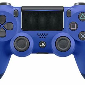 【中古】ワイヤレスコントローラー (DUALSHOCK 4) ウェイブ・ブルー (CUH-ZCT2J12)