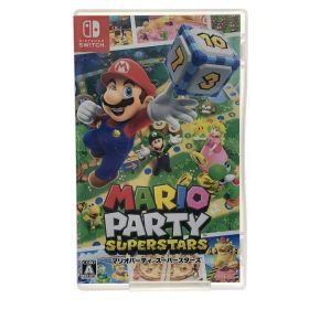 □□【中古】Nintendo ニンテンドウ スイッチソフト マリオパーティ スーパースターズ Bランク