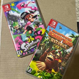 ニンテンドースイッチ(Nintendo Switch)のSwitch ドンキーコング リターンズ HD スプラトゥーン2(家庭用ゲームソフト)