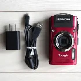 デジカメ 防水・防塵 1600万画素 STYLUS TG-3 Tough 赤