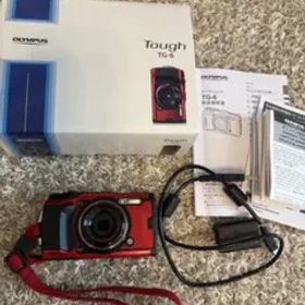 OLYMPUS Tough TG-6 レッド 水中 コンデジ デジカメ
