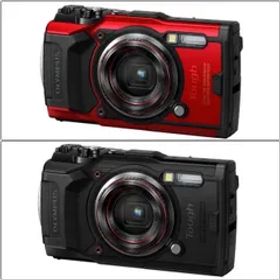 【2色あり】OLYMPUS/オリンパス コンパクトデジタルカメラ Tough(タフ) [防水+防塵+耐衝撃] TG-6 レッド/ブラック