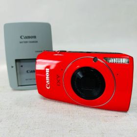 【希少カラー】Canon デジタルカメラ IXY30S レッド