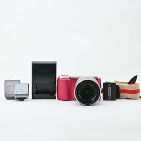 ソニー(SONY)の1071＜良品＞ SONY α NEX-C3 レンズキット NEX-C3K/P(ミラーレス一眼)