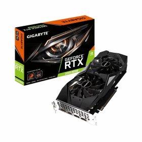 【中古】【非常に良い】GIGABYTE Gv-N2060OC-6GD GeForce RTX 2060 OC GG グラフィックカード Windforceファン2個 6GB 192ビット GDDR6 REV2.0 ビデオ