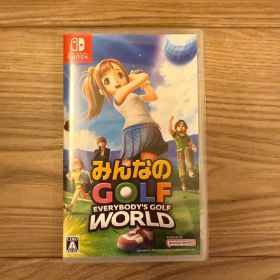 未使用 任天堂Switch みんなのGOLF WORLD