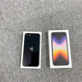 アイフォーン(iPhone)のiPhone SE（第3世代） 128GB ミッドナイト SIMフリー(スマートフォン本体)