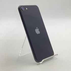 アップル(Apple)の【全額返金保証】【最速発送】Apple iPhone iPhone SE（第3世代） 256GB ミッドナイト SIMフリー 動作確認済(スマートフォン本体)