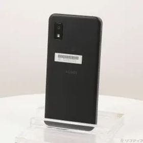 〔中古品〕 AQUOS wish 64GB チャコール SBAQWISH Softbank SIMフリー 〔ネットワーク利用制限▲〕【262】