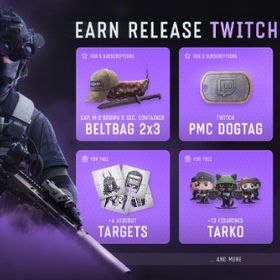 ❗️Twitchドロップ 全1-14day Release 98ケース+28アイテム | エスケープフロムタルコフ(EFT)のアカウントデータ、RMTの販売・買取一覧