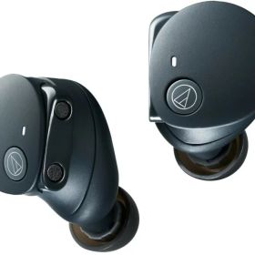 オーディオテクニカ 完全ワイヤレスイヤホン SOLID BASS ATH-CKS50TW2 BK ブラック