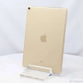 〔中古品〕 iPad Pro 10.5インチ 256GB ゴールド MPHJ2J／A docomoロック解除SIMフリー【377】