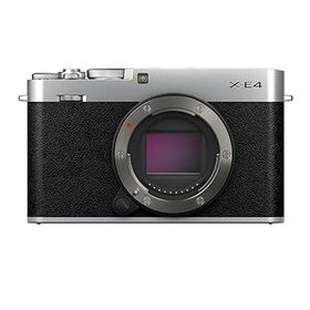 【中古】［非常に良い］富士フイルム(FUJIFILM) ミラーレスデジタルカメラ X-E4 ボディ シルバー F X-E4-S