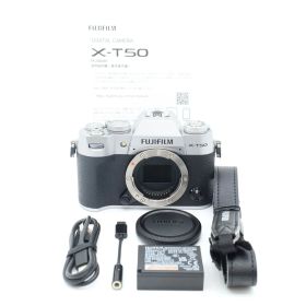 ショット数10558回。。★美品★ FUJIFILM X-T50 ボディ シルバー