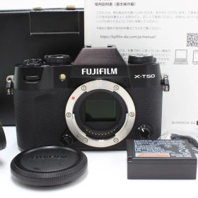 853ショット！富士フイルム(FUJIFILM) X-T50ボディ ブラック F X-T50-B