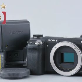 SONY ソニー 【中古】SONY ソニー α NEX-6 ブラック ミラーレス一眼カメラ シャッター回数僅少 ミラーレスカメラ