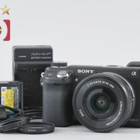 SONY ソニー 【中古】SONY ソニー α NEX-6 パワーズームレンズキット ブラック ミラーレスカメラ
