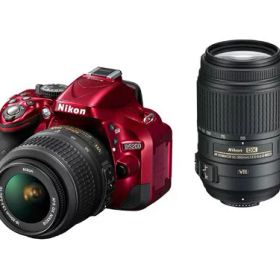 【中古】【非常に良い】Nikon デジタル一眼レフカメラ D5200 ダブルズームキット AF-S DX NIKKOR 18-55mm f/3.5-5.6G VR/ AF-S DX NIKKOR 55-300mm f/4