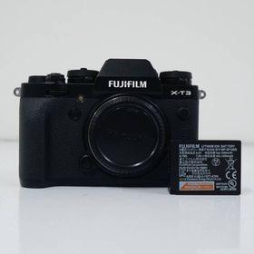 フジフイルム(富士フイルム)のFUJIFILM X-T3 ミラーレス一眼カメラ USED美品 富士フイルム Xマウント ブラック APS-Cセンサー X-Trans CMOS 完動品 CP2306(ミラーレス一眼)
