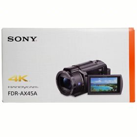 【SONY】ソニー『4Kハンディカム 64GB 光学20倍 ブロンズブラウン』FDR-AX45A 2022年9月発売 ビデオカメラ 1週間保証【中古】