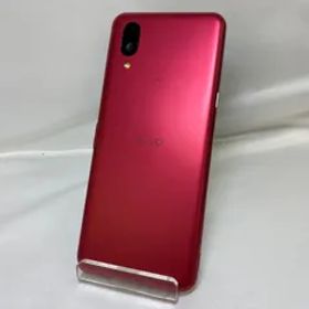 ★【中古品】au BASIO active SHG09 レッド シルバー ブルー