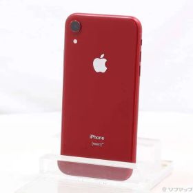 〔中古品〕 iPhoneXR 128GB プロダクトレッド MT0N2J／A SIMフリー【297】