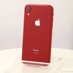 〔中古品〕 iPhoneXR 128GB プロダクトレッド MT0N2J／A SIMフリー【258】
