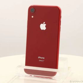〔中古品〕 iPhoneXR 64GB プロダクトレッド MT062J／A SIMフリー【269】