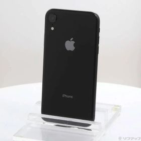 〔中古品〕 iPhoneXR 128GB ブラック MT0G2J／A SIMフリー【247】