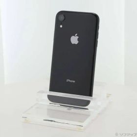 〔中古品〕 iPhoneXR 128GB ブラック MT0G2J／A SIMフリー【196】