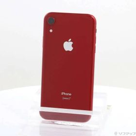 〔中古品〕 iPhoneXR 128GB プロダクトレッド MT0N2J／A SIMフリー【377】