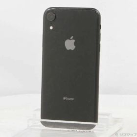 〔中古品〕 iPhoneXR 128GB ブラック MT0G2J／A SIMフリー【262】