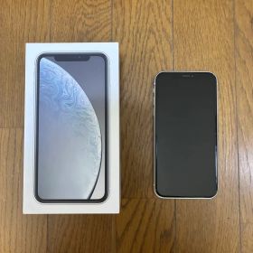 iPhone XR ホワイト SIMフリー 256GB 美品 中古