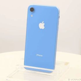 〔中古品〕 iPhoneXR 128GB ブルー MT0U2J／A SIMフリー【269】