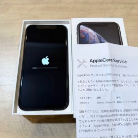 【美品】iPhone XR 128GB バッテリー100%証明書付